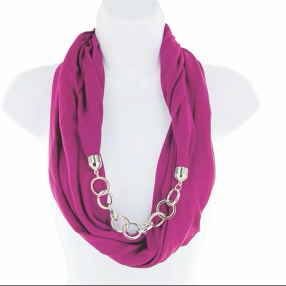 Set of 2 Lavello Designer Links Infinity Scarves - Picture 1 of 5